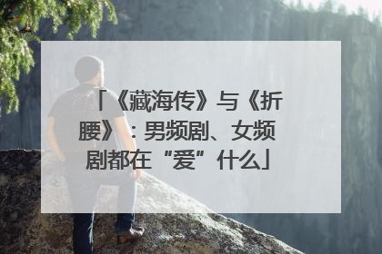 《藏海传》与《折腰》：男频剧、女频剧都在“爱”什么