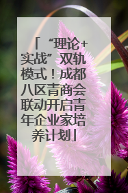 “理论+实战”双轨模式！成都八区青商会联动开启青年企业家培养计划