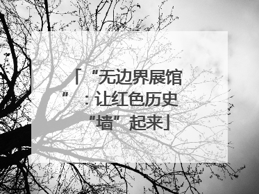 “无边界展馆”：让红色历史“墙”起来