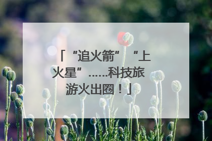 “追火箭”“上火星”……科技旅游火出圈！