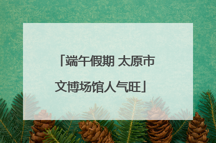 端午假期 太原市文博场馆人气旺