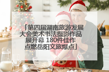 第四届湖南旅游发展大会美术书法摄影作品展开幕 180件佳作点燃岳阳文旅爆点