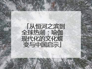 从恒河之滨到全球热潮：瑜伽现代化的文化蝶变与中国启示