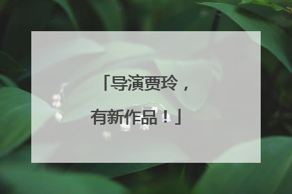 导演贾玲，有新作品！