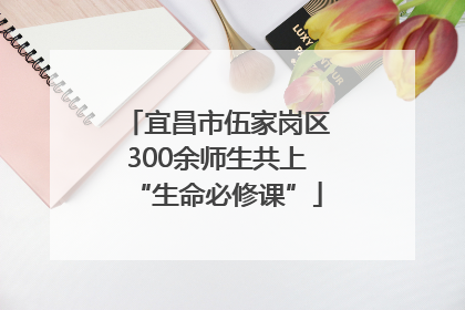宜昌市伍家岗区300余师生共上“生命必修课”