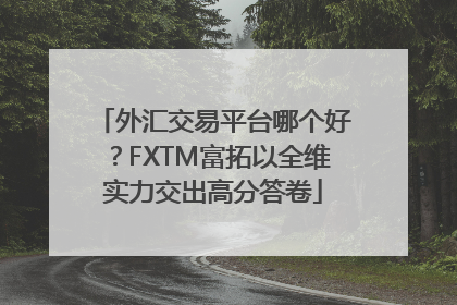 外汇交易平台哪个好？FXTM富拓以全维实力交出高分答卷