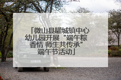 微山县驩城镇中心幼儿园开展“端午粽香情 师生共传承”端午节活动