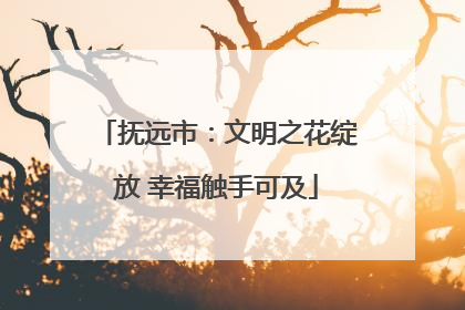 抚远市：文明之花绽放 幸福触手可及