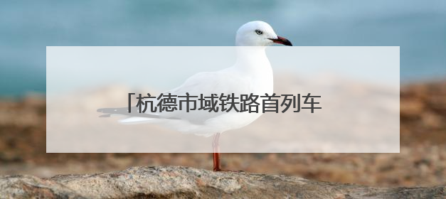 杭德市域铁路首列车正式下线 预计2026年年底建成通车