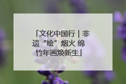 文化中国行｜非遗“绘”烟火 绵竹年画焕新生