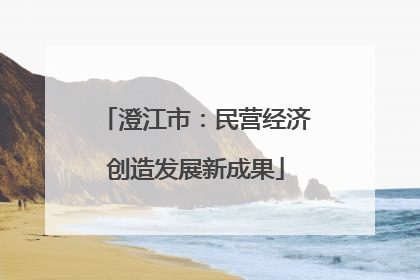 澄江市：民营经济创造发展新成果