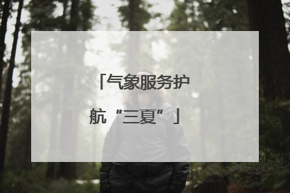 气象服务护航“三夏”