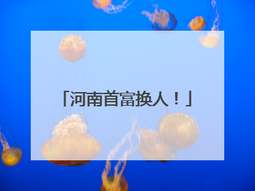 河南首富换人！