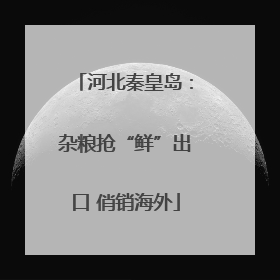 河北秦皇岛：杂粮抢“鲜”出口 俏销海外