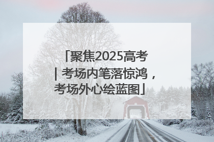 聚焦2025高考｜考场内笔落惊鸿，考场外心绘蓝图