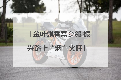 金叶飘香富乡邻 振兴路上“烟”火旺