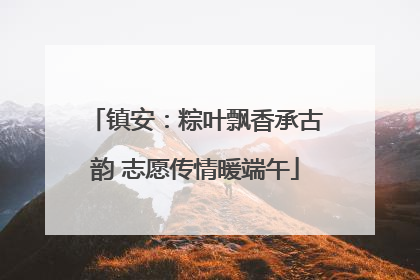 镇安：粽叶飘香承古韵 志愿传情暖端午
