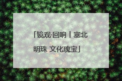 镜观·回响丨塞北明珠 文化瑰宝