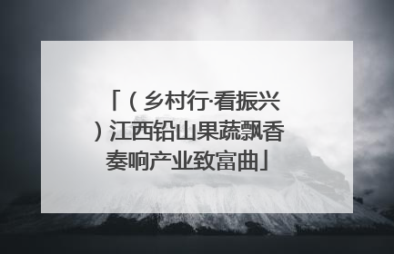（乡村行·看振兴）江西铅山果蔬飘香 奏响产业致富曲