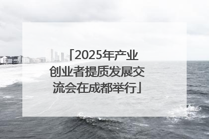 2025年产业创业者提质发展交流会在成都举行