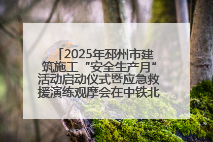 2025年邳州市建筑施工“安全生产月”活动启动仪式暨应急救援演练观摩会在中铁北京局邳州市中医院项目成功举办
