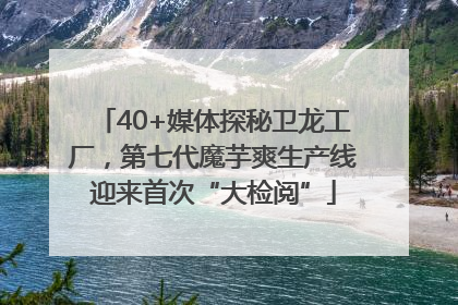 40+媒体探秘卫龙工厂，第七代魔芋爽生产线迎来首次“大检阅”