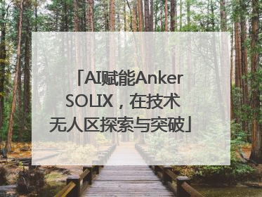 AI赋能Anker SOLIX，在技术无人区探索与突破